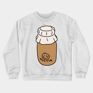 kawaii Milk tea Bottle Crewneck Sweatshirt